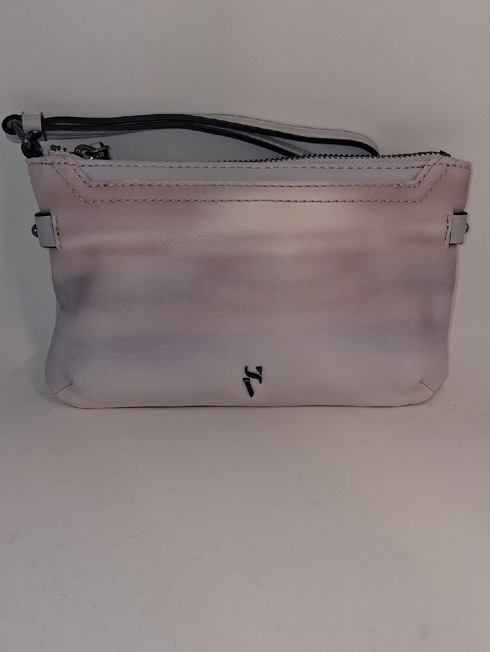 Vera Wang Pink and White Wristlet Clutch